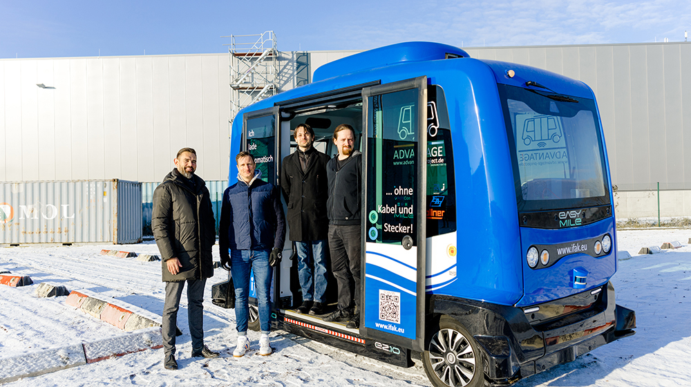 Shuttle auf Galileo-Testfeld der Uni Magdeburg_klein (c) Hannah Theile